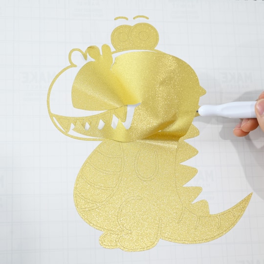 12" x 12" Metallic Permanent Glitter Vinyl Sampler by Make Market®